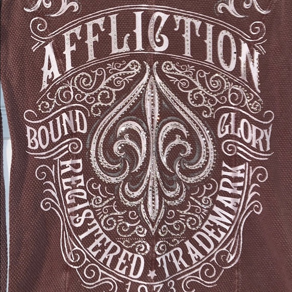 Affliction top - Picture 4 of 7